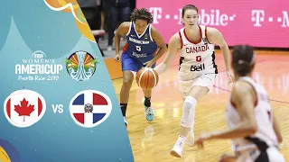 Canada v Dominican Republic - Full Game - FIBA Women's AmeriCup 2019