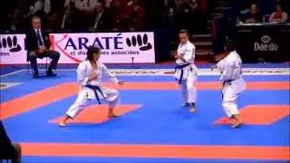 Team Kata + Bunkai ANAN by ITALY - FINAL 21st WKF World Karate Championships