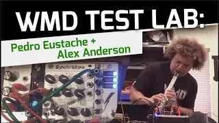 WMD TEST LAB - Pedro Eustache uses a Lyricon Wind Driver to control Eurorack Modules!
