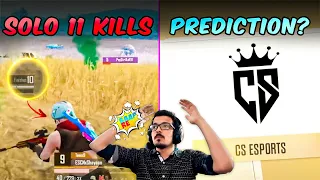 Impossible Chicken Dinner by ESCN | Solo 11 Finishes🤨 | Prediction JOD🔥