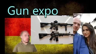 How is a gun expo in Germany? German gun / rifle expo IWA 2018