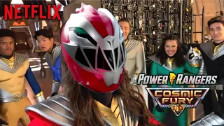 FULL LOOK At Power Rangers Cosmic Fury Team! | Netflix