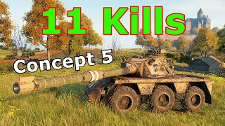 World of Tanks Concept No. 5 - 11 Kills