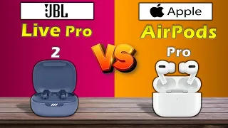 JBL LIVE PRO 2 VS APPLE AIRPODS PRO Comparison !