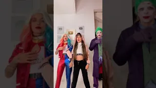 ARLEQUINA, CORINGA E CANAL DA BELINHA DANÇA DO TIK TOK