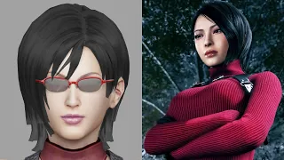 ADA WONG Voice Actor Comparison - Resident Evil 4 Remake