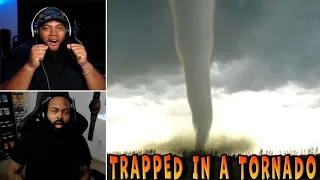 INTHECLUTCH REACTS TO THE MOST TERRIFYING CHASE TRAPPED INSIDE A TORNADO