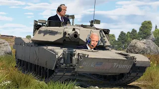 Trump and Biden play War Thunder's Newest Update