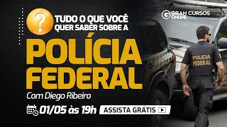 Tudo que você quer saber sobre a Polícia Federal: Bate papo com o prof. Diego Ribeiro #1