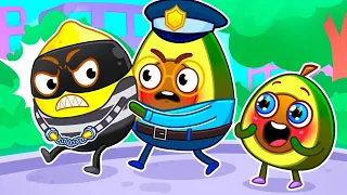 Baby Helps Superhero Daddy Song 🦸‍♂️😍 My Daddy Is Policeman 👮‍♂️|| VocaVoca Karaoke 🥑🎶