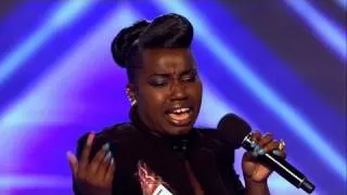 Misha Bryan's audition - The X Factor 2011 - itv.com/xfactor