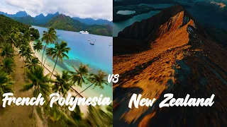 New Zealand v Bora Bora | Cinematic FPV Drone Video | Iflight Bob57 O3 | 4K