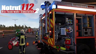 Notruf 112 [92] Verkehrsunfall im Kreuzungsbereich | Notruf 112 - Die Feuerwehr Simulation 2