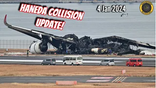 Haneda Collision UPDATE 4 Jan 2024