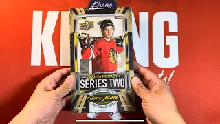 Chasing the 1 million dollar Connor Bedard card! Opening up a 2023-24 Upper Deck Series 2 Hobby Box!