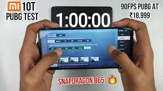 Mi 10T 90FPS Pubg at ₹18,999 Snapdragon 865 Pubg Test, Heating & Battery Test | 🔥