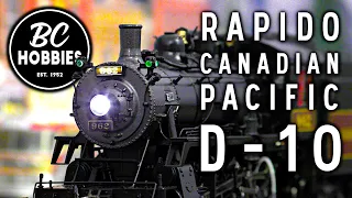 Rapido Trains HO Scale Canadian Pacific D-10 (Product Review)