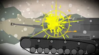 KV-2 Versus Tiger I Remake Clip - Tank Battle Animation