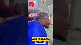 Mumias East MP Hon Peter Salasya new hairstyle loading.