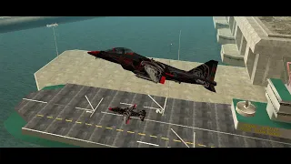 GTA:SA-MP - Hydra Stunts (Easy maneuver on the bridge)