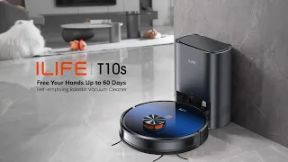 ILIFE T10s - Self Emptying Robotic Vacuum Cleaner | Introduction Video