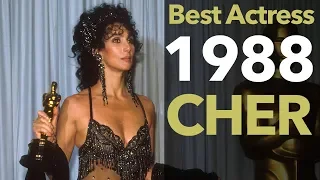 1988 | Cher Wins Best Actress For Moonstruck