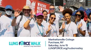 Join us at the LUNG FORCE Walk - Hudson Valley!