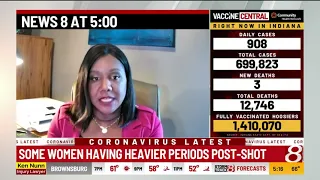 Some women reporting heavier periods after COVID-19 vaccine