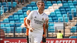 Iker Bravo - Real Madrid Juvenil A (U19) vs Shakhtar (05/10/2022)