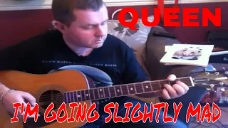 I'm Going Slightly Mad - Queen (acoustic guitar lesson)