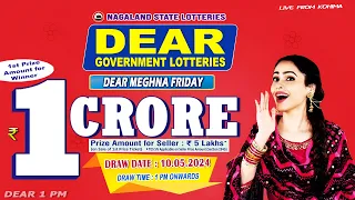 LOTTERY LIVE DEAR LOTTERY SAMBAD 1PM LIVE DRAW TODAY 10/05/2024 - Will You Are the Next Crorepati?