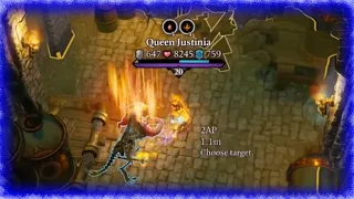 Killing The Dwarf Queen, In Arx Sewers, On Tactical Difficulty - DOS 2