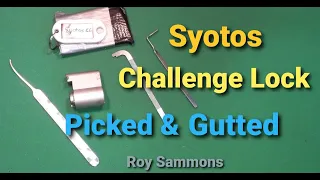 (172) Syotos Challenge Lock picked and gutted