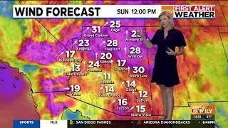 Expect a windy weekend for parts of Arizona