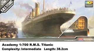 Academy 1:700 R.M.S. Titanic Kit Review