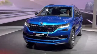 Skoda Press Conference at the Paris Motor Show 2018 | Skoda Kodiaq RS | Vision RS