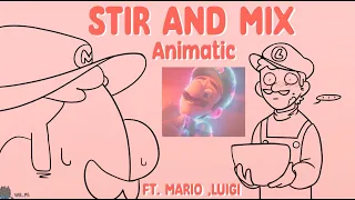 Stir And Mix || Animatic || Ft. Mario ,Luigi