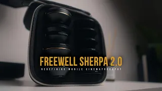 Freewell Sherpa 2.0 | Анаморфотный объектив / CPL / ND / Snow Mist Filters | iPhone 15 Pro Max