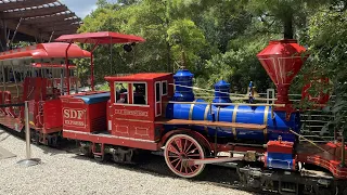 Hermann Park Railroad Train Ride Full Complete Ride Houston Texas