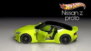 CUSTOM HOT WHEELS NISSAN Z PROTO