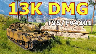 World of Tanks T95/FV4201 Chieftain - 6 Kills 13K Damage