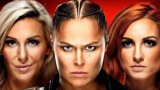 Ronda Rousey vs Becky Lynch vs Charlotte Flair WWE 2K24 40 Years Of WrestleMania | WrestleMania 35