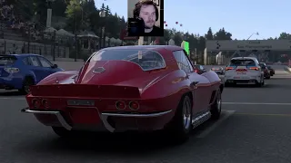 1967 Corvette Keeps Trying to Crash at Spa in Multiplayer! (Forza Motorsport)