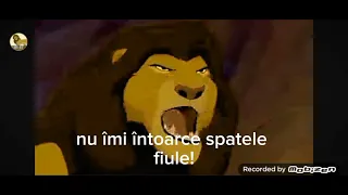 the Lion king scar și ahadi conversație tată fiu