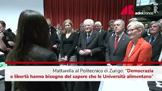 Mattarella: "La democrazia ha bisogno del sapere delle Università"