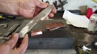 GO MAI Copper Knife Build Part 1