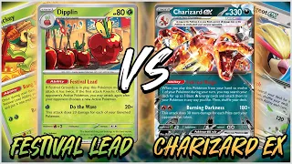 Does Charizard ex Stand a Chance Against The Festival?! [Pokemon TCG Tabletop Gameplay]