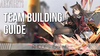 Arknights Team Building Guide