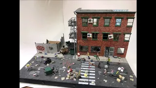 Zombie apocalypse Diorama 1/35