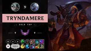 Tryndamere Top vs Volibear - KR Master Patch 14.10